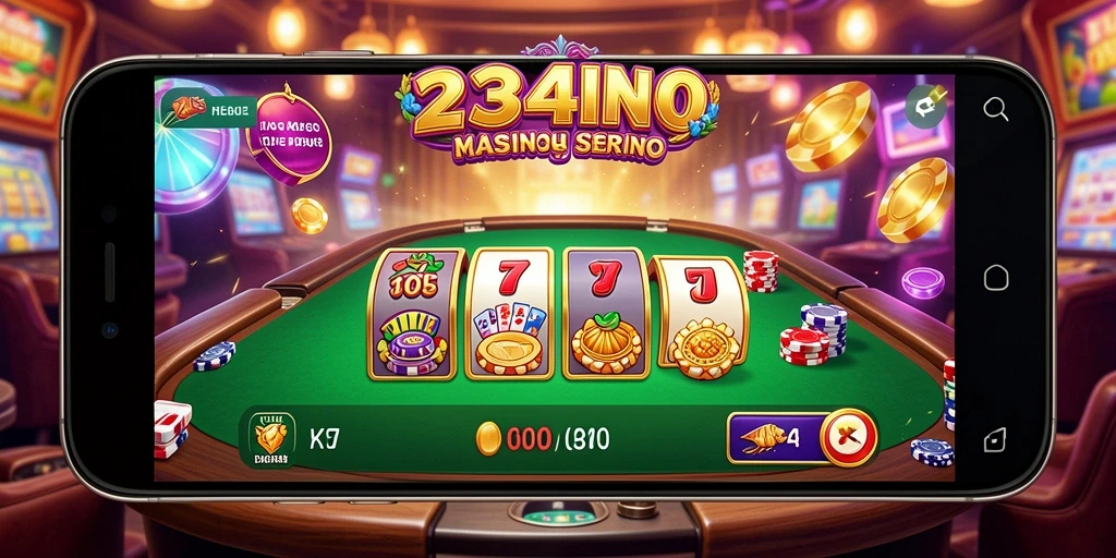 Tampilan menarik dalam permainan Kasino 234E dengan grafis yang memukau.