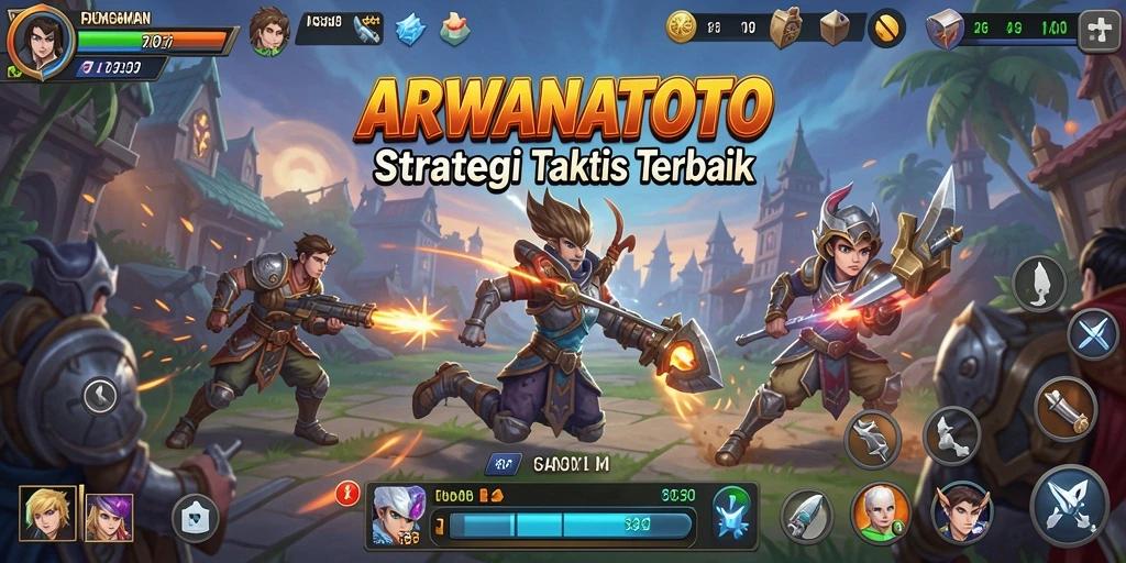 Tampilan permainan di ARWANATOTO yang menggugah selera.