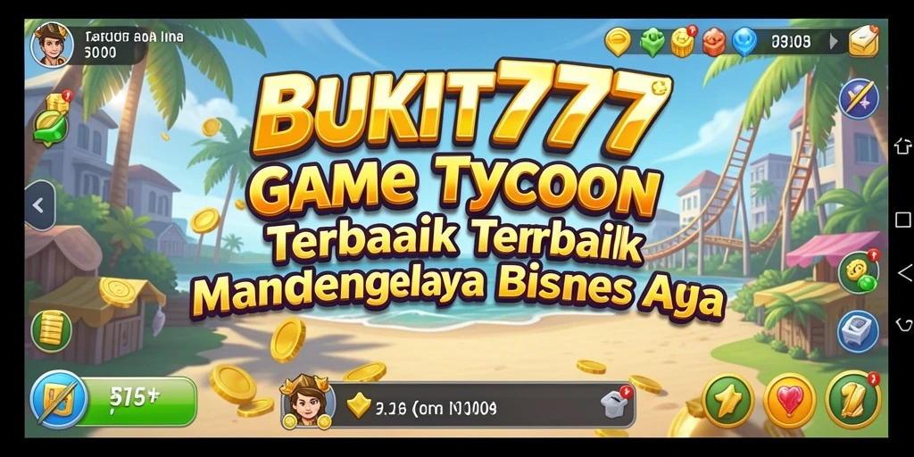 Tampilan menarik gameplay BUKIT777 saat mengelola bisnis.