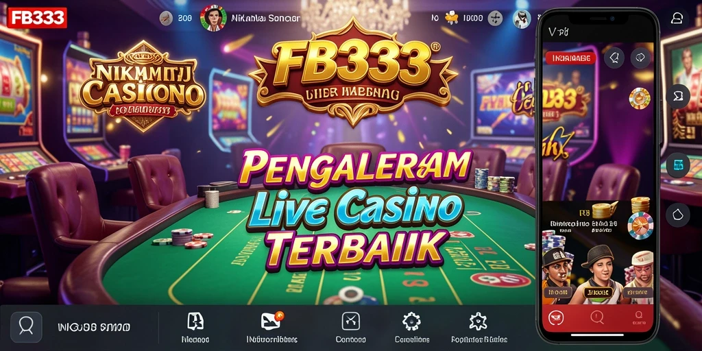 Gameplay seru di FB333 Live Casino dengan dealer profesional.