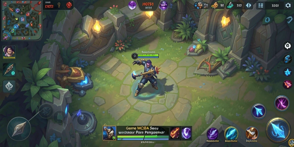 Tampilan gameplay HOT51 yang memukau saat pertarungan antar tim.