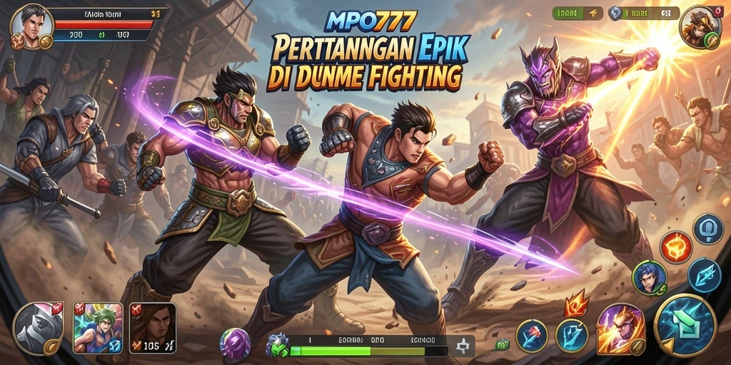 Gameplay pertarungan seru dari MPO777 dengan aksi mendebarkan.
