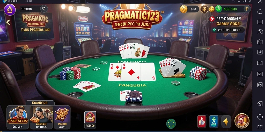 Tampilan gameplay Poker di PRAGMATIC123 yang seru dan menarik.