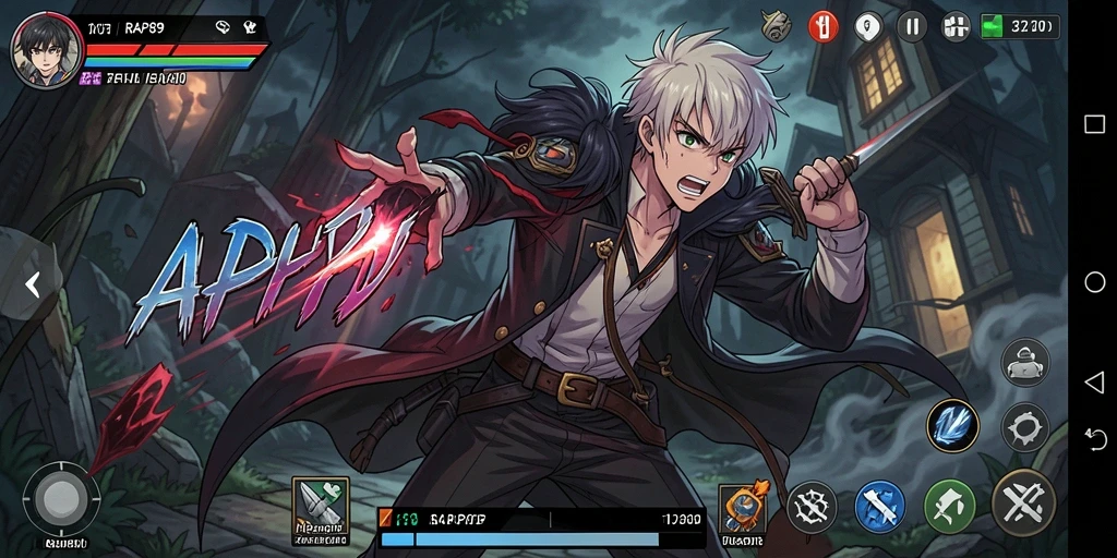 Tampilan seru dari gameplay RAP89 yang penuh aksi.