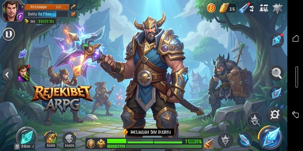 Tampilan gameplay seru dalam perjalanan petualangan di REJEKIBET.