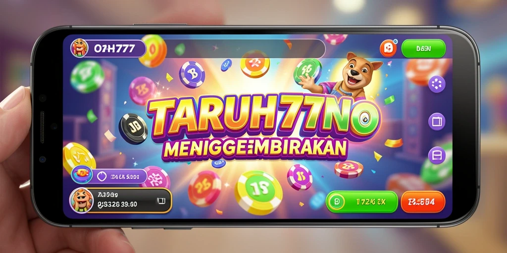 Tampilan gameplay menarik dari TARUH777 yang seru.