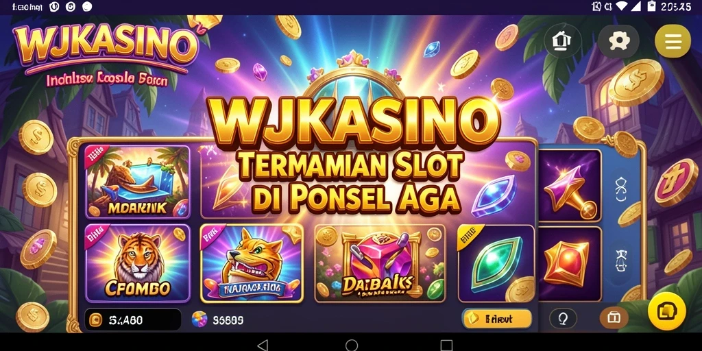 Tampilan gameplay utama WJKASINO yang menarik dan seru.